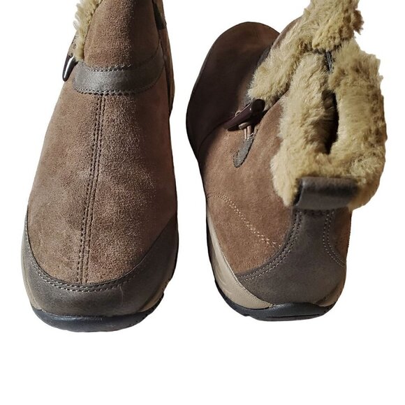 Easy Spirit Explore 24 Brown Ankle Boots NIB - Picture 3 of 5